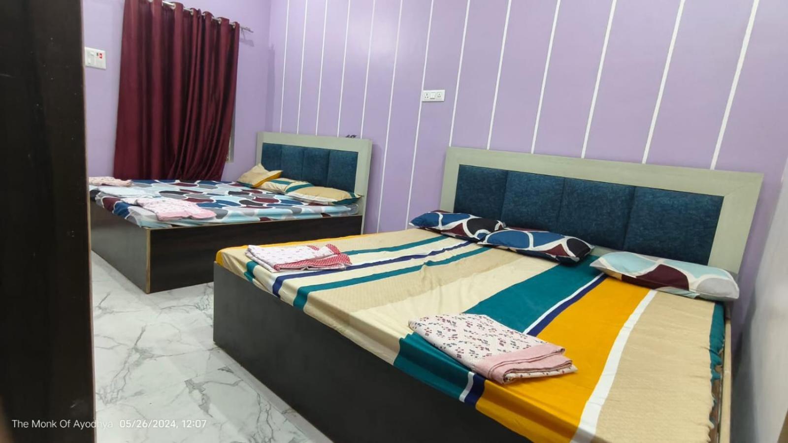 Shree Ayodhya Dham Guest House 300 Meter From Sri Ram Temple Free Pick Up , Drop , Breakfast & Wifi Exterior foto